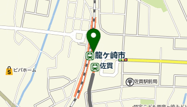 宅配ロッカーPUDO JR龍ケ崎市駅 東口階段上(M-1)の地図画像