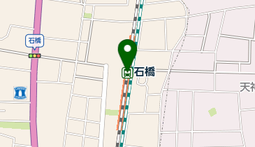 宅配ロッカーPUDO JR石橋駅 西口(M-1)の地図画像