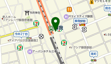 宅配ロッカーPUDO JR蘇我駅 東口(M-1)の地図画像