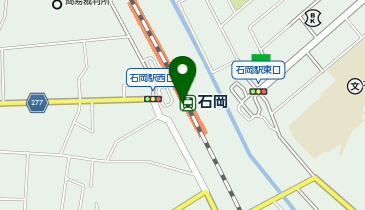 宅配ロッカーPUDO JR石岡駅 待合室(M-1)の地図画像