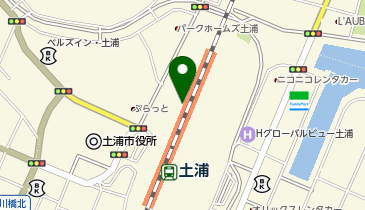宅配ロッカーPUDO JR土浦駅 西口交番付近(MH-2)の地図画像