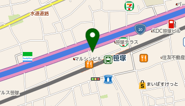 みずほ銀行 笹塚支店の地図画像