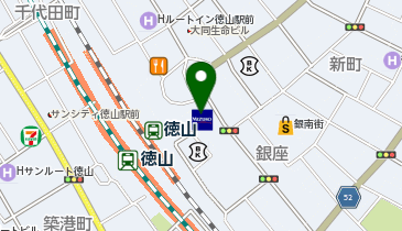 みずほ銀行 徳山支店の地図画像