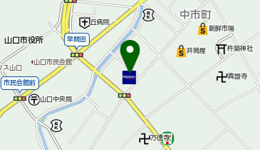 みずほ銀行 山口支店の地図画像