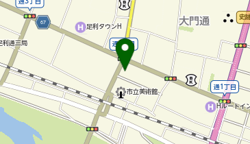 みずほ銀行 足利支店の地図画像