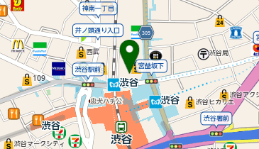 みずほ銀行 渋谷支店の地図画像