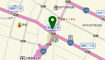 みずほ銀行 水戸支店の地図画像