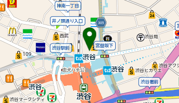 みずほ銀行 渋谷区役所出張所の地図画像