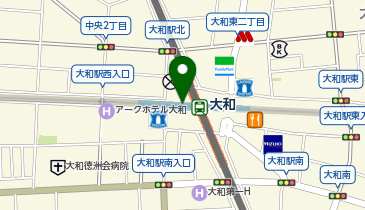 QBハウス 相鉄大和駅店の地図画像
