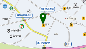 QBハウス 西友水口店の地図画像