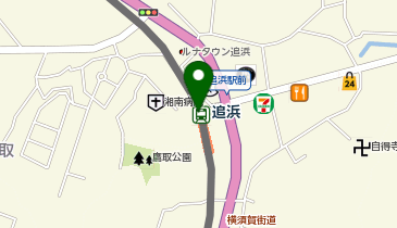 QBハウス 京急追浜駅店の地図画像