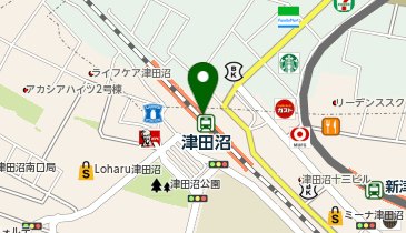 QBハウス 津田沼駅店の地図画像