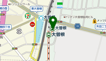 QBハウス 大曽根駅店の地図画像