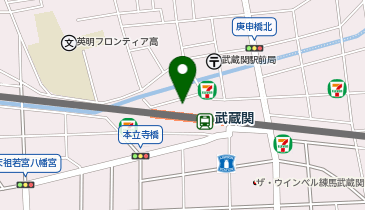 QBハウス 西武武蔵関駅店の地図画像