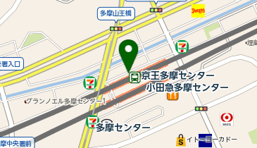 QBハウス 京王多摩センター駅店の地図画像