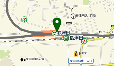 QBハウス 長津田駅店の地図画像