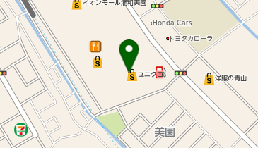 QBハウス イオンモール浦和美園店の地図画像