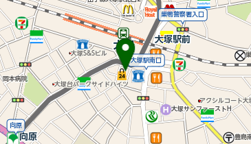 QBハウス 大塚駅前店の地図画像