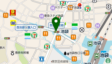 QBハウス Echika池袋店の地図画像