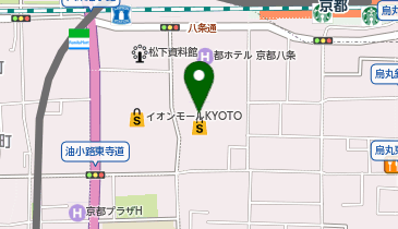 QBハウス イオンモールKYOTO店の地図画像