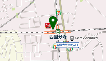 QBハウス nonowa西国分寺店の地図画像