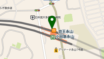 QBハウス 京王リトナード永山店の地図画像