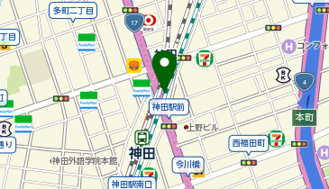 QBハウス 神田駅前店の地図画像