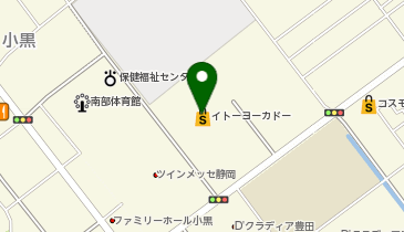 QBハウス イトーヨーカドー静岡店の地図画像