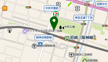 QBハウス アマスタ アマセン店の地図画像