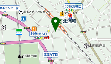QBハウス 北浦和駅前店の地図画像