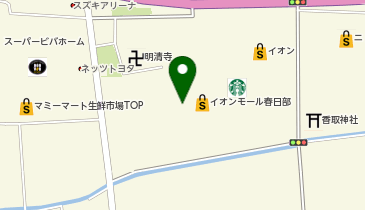 QBハウス イオンモール春日部店の地図画像