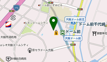 QBハウス イオンモール大阪ドームシティ店の地図画像