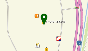 QBハウス イオンモール木更津店の地図画像