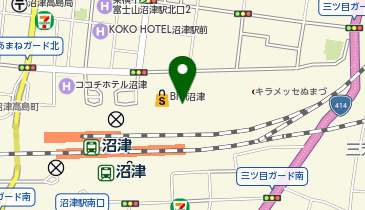 QBハウス 沼津アントレ店の地図画像