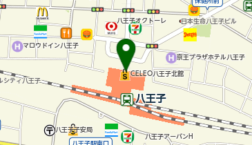 QBハウス セレオ八王子店の地図画像