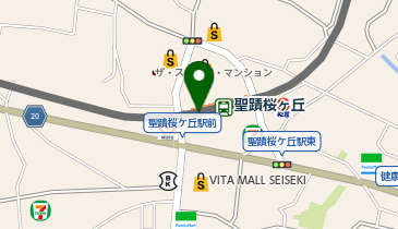 QBハウス 聖蹟桜ケ丘駅店の地図画像