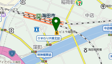 QBハウス ハローズ海田市駅前店の地図画像