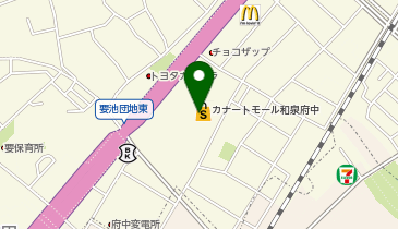 QBハウス カナートモール和泉府中店の地図画像