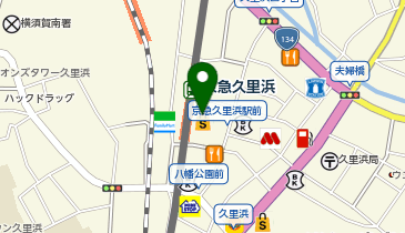 QBハウス ウィング久里浜店の地図画像