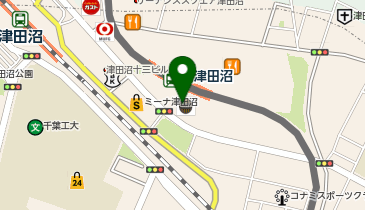 QBハウス イオンモール津田沼south店の地図画像