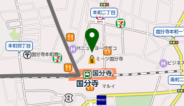 QBハウス ミーツ国分寺店の地図画像