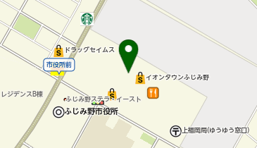 QBハウス イオンタウンふじみ野店の地図画像