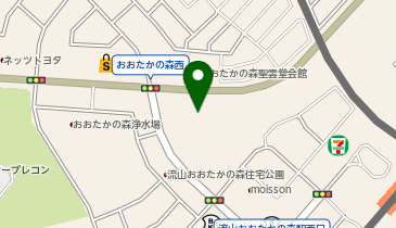 QBハウス COTOE流山おおたかの森店の地図画像