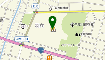QBハウス ビバホーム一宮店の地図画像