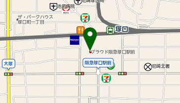 QBハウス SOCOLA塚口クロス店の地図画像