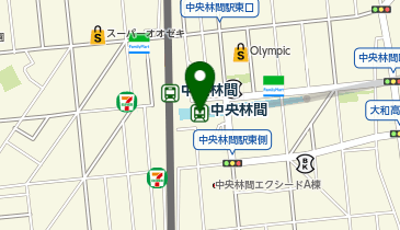 QBハウス 中央林間駅店の地図画像
