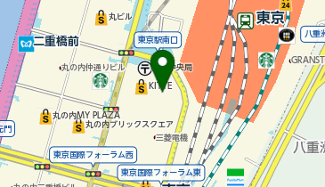 QBハウス KITTE 丸の内店の地図画像