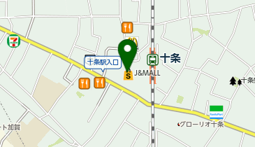 QBハウス 十条駅前店の地図画像