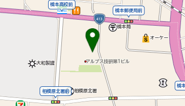 QBハウス COTOE橋本店の地図画像