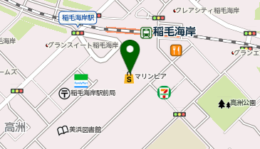 QBハウス イオンマリンピアショッピングセンター店の地図画像